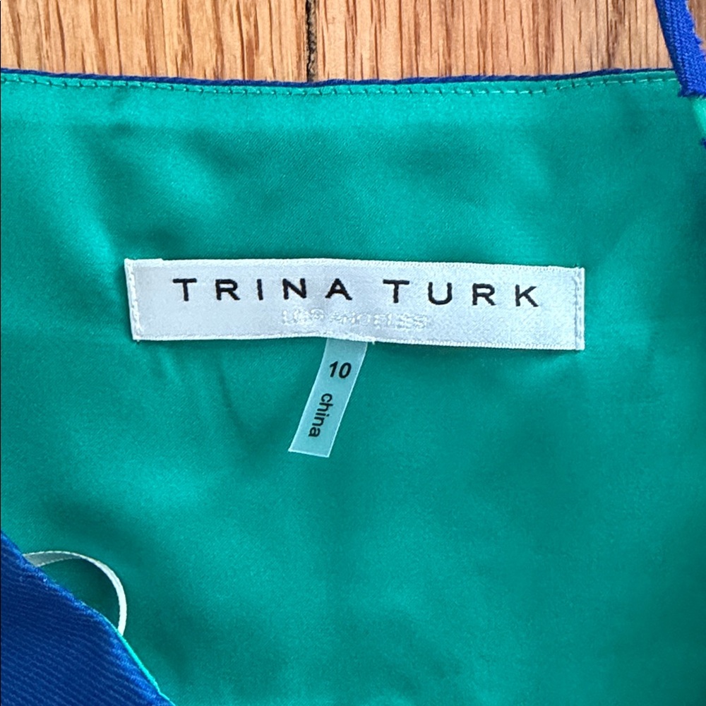 Trina Turk Aziza Printed Midi Dress - Picture 5 of 6